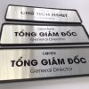 Bảng tên phòng ban inox