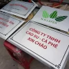 Bảng tên công ty inox