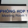 Bảng tên phòng ban inox