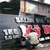 Thi công bảng hiệu chữ Tole