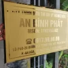 Bảng tên công ty inox